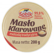 Sobik Masło klarowane metodą tradycyjną 200 g