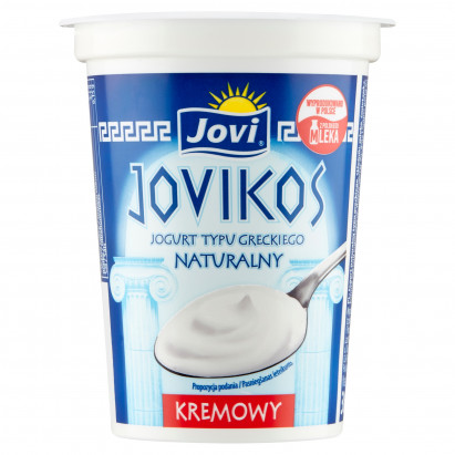Jovi Jovikos Jogurt typu greckiego naturalny kremowy 360 g