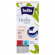 Bella Herbs Panty Plantago Normal Wkładki higieniczne 18 sztuk