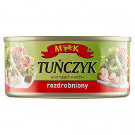 MK Tuńczyk w strzępach w wodzie rozdrobniony 170 g