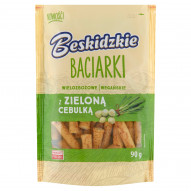 Beskidzkie Baciarki z zieloną cebulką 90 g