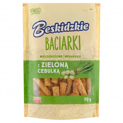 Beskidzkie Baciarki z zieloną cebulką 90 g