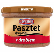 Skwierzyna Pasztet dworski z drobiem 180 g