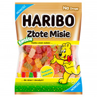 Haribo Złote Misie Żelki o smaku owocowym kwaśne 85 g