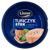 Lisner Tuńczyk stek z kroplą sosu własnego 120 g