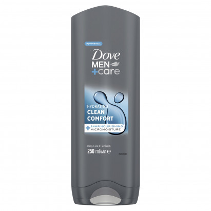Dove Men+Care Clean Comfort Żel pod prysznic 250 ml