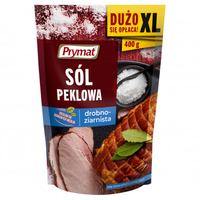 Prymat Sól peklowa drobnoziarnista 400 g