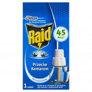 Raid Płyn owadobójczy przeciw komarom zapas bezzapachowy 27 ml
