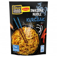 Winiary Street Food Smażone nudle smak kurczak 121 g