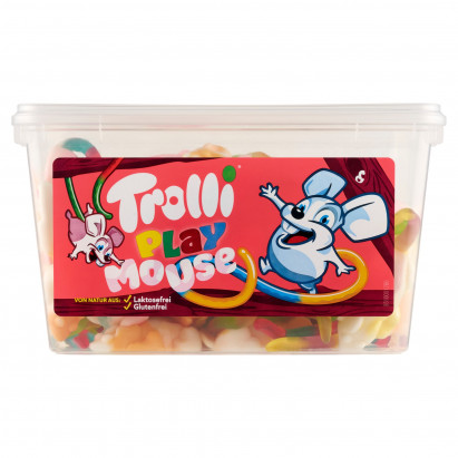 Trolli Play Mouse Żelki o smaku owocowym 1200 g