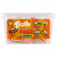 Trolli Party Burger Minis Żelki o smaku owocowym 600 g