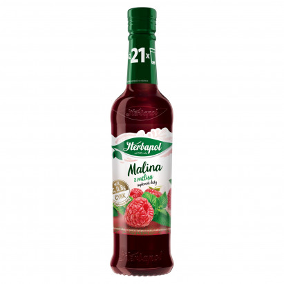 Herbapol Suplement diety malina z melisą 420 ml