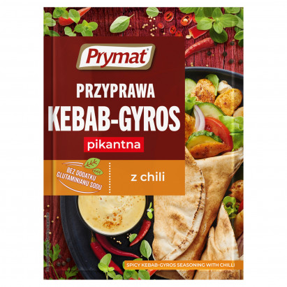 Prymat Przyprawa kebab-gyros pikantna z chili 30 g