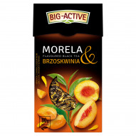 Big-Active Herbata czarna liściasta brzoskwinia morela 80 g