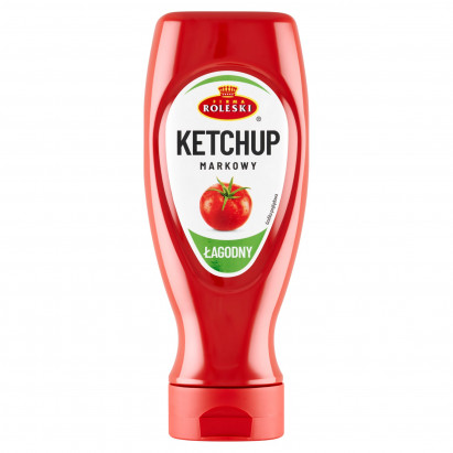 Firma Roleski Ketchup markowy łagodny 450 g
