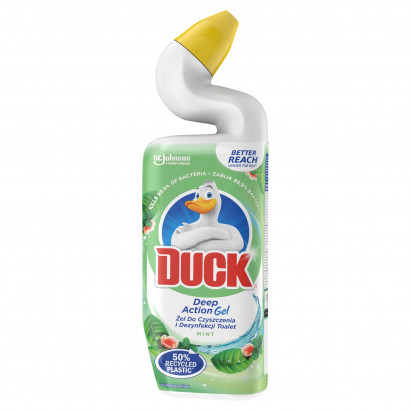 Duck Deep Action Mint Żel do czyszczenia i dezynfekcji toalet 750 ml