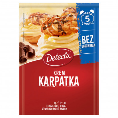 Delecta Krem karpatka bez gotowania 136 g