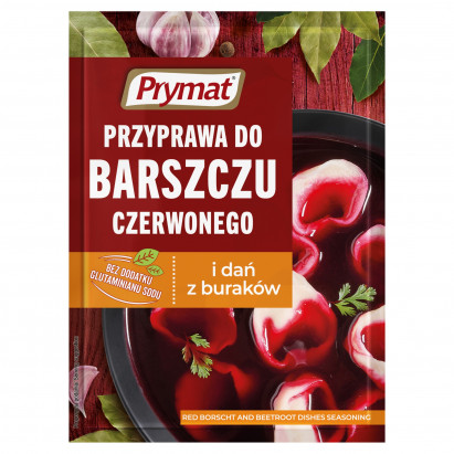 Prymat Przyprawa do barszczu czerwonego i dań z buraków 30 g