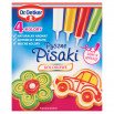 Dr. Oetker Pyszne pisaki kolorowe 76 g (4 x 19 g)