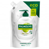 Palmolive Naturals Milk & Olive (Mleko i Oliwka) Kremowe mydło do rąk w płynie zapas, 500 ml