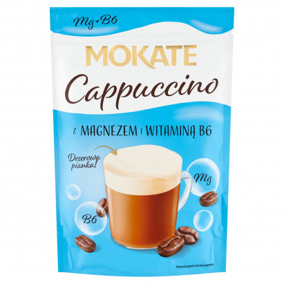 Mokate Cappuccino z magnezem i witaminą B6 110 g