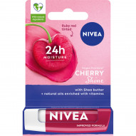 Nivea Cherry Shine Pielęgnująca pomadka do ust o smaku wiśni 5,5 ml