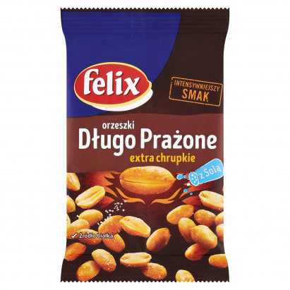 Felix Orzeszki długo prażone extra chrupkie z solą 70 g